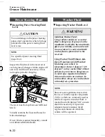 Предварительный просмотр 290 страницы Mazda 2006 MX-5 Owner'S Manual