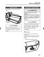 Предварительный просмотр 255 страницы Mazda 2007 MX-5 Miata Manual