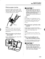 Предварительный просмотр 35 страницы Mazda 2007 Zoom-Zoom Owner'S Manual