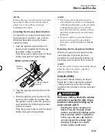 Предварительный просмотр 111 страницы Mazda 2007 Zoom-Zoom Owner'S Manual