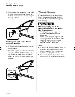 Предварительный просмотр 122 страницы Mazda 2007 Zoom-Zoom Owner'S Manual