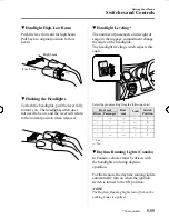 Предварительный просмотр 209 страницы Mazda 2007 Zoom-Zoom Owner'S Manual