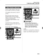 Предварительный просмотр 213 страницы Mazda 2007 Zoom-Zoom Owner'S Manual