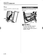 Предварительный просмотр 266 страницы Mazda 2007 Zoom-Zoom Owner'S Manual