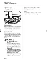 Предварительный просмотр 318 страницы Mazda 2007 Zoom-Zoom Owner'S Manual