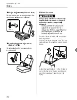 Предварительный просмотр 16 страницы Mazda 2008 Mazda5 Owner'S Manual