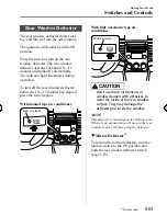 Предварительный просмотр 161 страницы Mazda 2008 Mazda5 Owner'S Manual