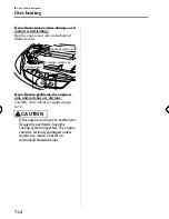 Предварительный просмотр 252 страницы Mazda 2008 Mazda5 Owner'S Manual