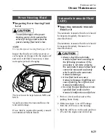 Предварительный просмотр 285 страницы Mazda 2008 Mazda5 Owner'S Manual