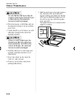 Предварительный просмотр 286 страницы Mazda 2008 Mazda5 Owner'S Manual