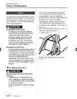 Предварительный просмотр 294 страницы Mazda 2008 Mazda5 Owner'S Manual