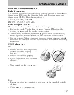 Предварительный просмотр 37 страницы Mazda 2008 Tribute HEV Owner'S Manual