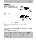 Предварительный просмотр 49 страницы Mazda 2008 Tribute HEV Owner'S Manual