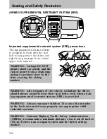 Предварительный просмотр 120 страницы Mazda 2008 Tribute HEV Owner'S Manual