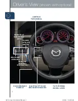 Предварительный просмотр 6 страницы Mazda 2009 CX-9 Smart Start Manual