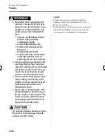 Предварительный просмотр 26 страницы Mazda 2009 Mazda3 4-Door Owner'S Manual