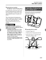 Предварительный просмотр 35 страницы Mazda 2009 Mazda3 4-Door Owner'S Manual