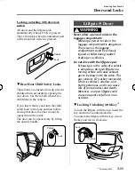 Предварительный просмотр 85 страницы Mazda 2009 Mazda3 4-Door Owner'S Manual