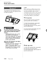 Предварительный просмотр 98 страницы Mazda 2009 Mazda3 4-Door Owner'S Manual