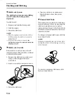 Предварительный просмотр 136 страницы Mazda 2009 Mazda3 4-Door Owner'S Manual