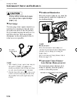 Предварительный просмотр 158 страницы Mazda 2009 Mazda3 4-Door Owner'S Manual