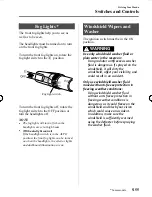 Предварительный просмотр 177 страницы Mazda 2009 Mazda3 4-Door Owner'S Manual