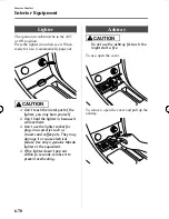 Предварительный просмотр 254 страницы Mazda 2009 Mazda3 4-Door Owner'S Manual