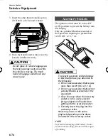 Предварительный просмотр 260 страницы Mazda 2009 Mazda3 4-Door Owner'S Manual