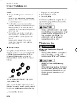 Предварительный просмотр 322 страницы Mazda 2009 Mazda3 4-Door Owner'S Manual