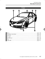 Предварительный просмотр 11 страницы Mazda 2009 Mazda6 Owner'S Manual