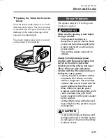 Предварительный просмотр 107 страницы Mazda 2009 Mazda6 Owner'S Manual