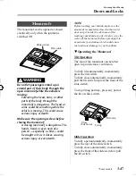 Предварительный просмотр 117 страницы Mazda 2009 Mazda6 Owner'S Manual