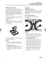 Предварительный просмотр 159 страницы Mazda 2009 Mazda6 Owner'S Manual