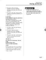 Предварительный просмотр 181 страницы Mazda 2009 Mazda6 Owner'S Manual