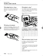 Предварительный просмотр 206 страницы Mazda 2009 Mazda6 Owner'S Manual