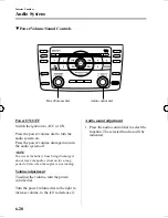 Предварительный просмотр 246 страницы Mazda 2009 Mazda6 Owner'S Manual