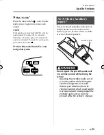 Предварительный просмотр 277 страницы Mazda 2009 Mazda6 Owner'S Manual