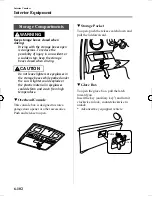 Предварительный просмотр 320 страницы Mazda 2009 Mazda6 Owner'S Manual