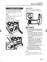 Предварительный просмотр 323 страницы Mazda 2009 Mazda6 Owner'S Manual