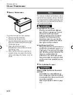 Предварительный просмотр 374 страницы Mazda 2009 Mazda6 Owner'S Manual