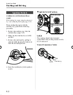 Предварительный просмотр 154 страницы Mazda 2009 MX-5 Miata Owner'S Manual