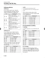 Предварительный просмотр 170 страницы Mazda 2009 MX-5 Miata Owner'S Manual