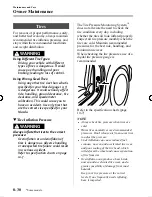 Предварительный просмотр 358 страницы Mazda 2009 MX-5 Miata Owner'S Manual