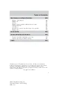 Preview for 3 page of Mazda 2009 Tribute HEV Owner'S Manual