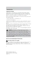 Preview for 4 page of Mazda 2009 Tribute HEV Owner'S Manual