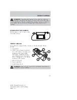 Preview for 63 page of Mazda 2009 Tribute HEV Owner'S Manual