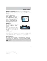 Preview for 69 page of Mazda 2009 Tribute HEV Owner'S Manual