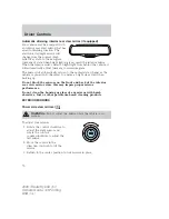 Preview for 70 page of Mazda 2009 Tribute HEV Owner'S Manual