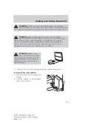 Preview for 115 page of Mazda 2009 Tribute HEV Owner'S Manual