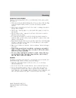 Preview for 259 page of Mazda 2009 Tribute HEV Owner'S Manual